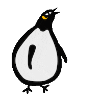 Penguin Sticker by DANTO Studio