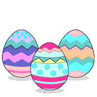 Easter Bunny Cute Cat Sticker by Silly Kitties