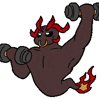 Personal Trainer Fitness Sticker by Christophers Genie