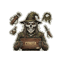 Halloween Creer Sticker