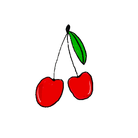 BucketAgency giphyupload bucket cherries wom Sticker