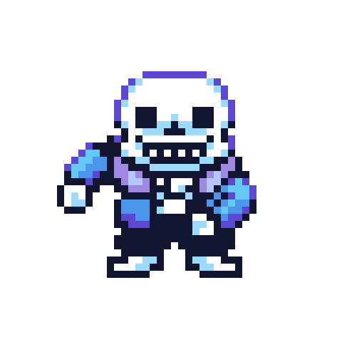 Skeleton 8Bit Sticker