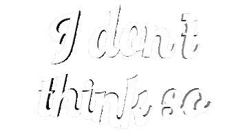3D Think Sticker by OpticalArtInc.