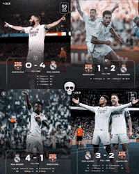 Real Madrid Barcelona GIF