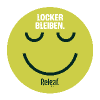 releafliquids cbd vaping dampfen lockerbleiben Sticker