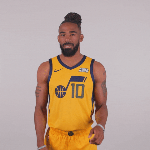 I Cant Hear You Mike Conley GIF by Utah Jazz