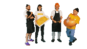 RAGUwro food eating cooking chef Sticker