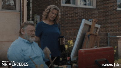 stephen king painting GIF by Mr. Mercedes