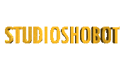 StudioShobot 3d gold photographer shobot Sticker
