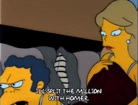 Angry Season 3 GIF by The Simpsons