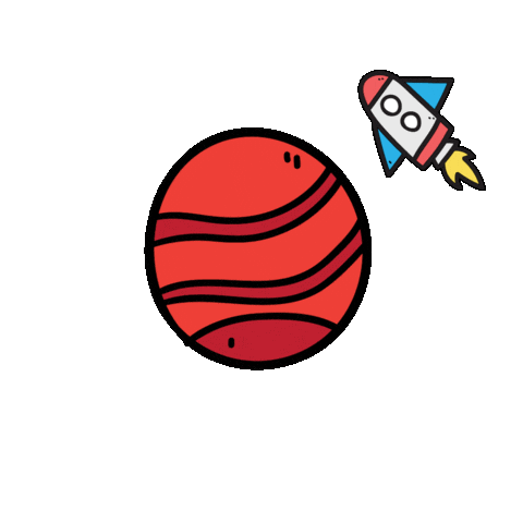 Space Stars Sticker by needumee