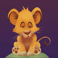 vishav cry tears lion baby cry GIF