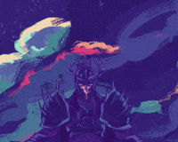 Burning Dark Knight GIF