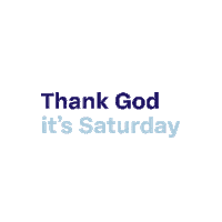 Saturday Lifestyle Sticker by OneMount