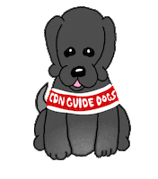 CGDB dog puppy dogs puppies Sticker