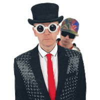 Bouncing Pet Shop Boys Sticker