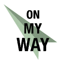 On My Way Sticker by Regards Lauryn