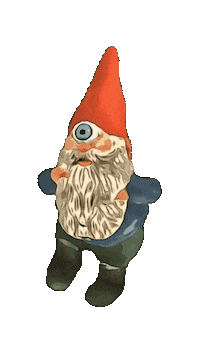 eyegnome happy dance tapdance eyegnome dancing gnome Sticker