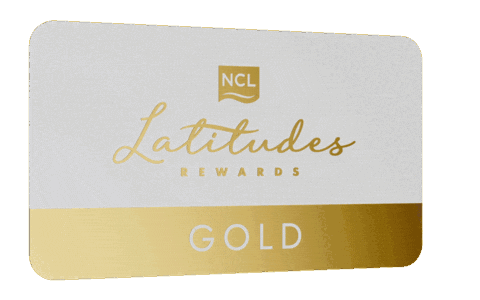 Gold Bronze Sticker by Norwegian Cruise Line