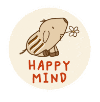 Happy Mind Sticker by Mister O‘Lui