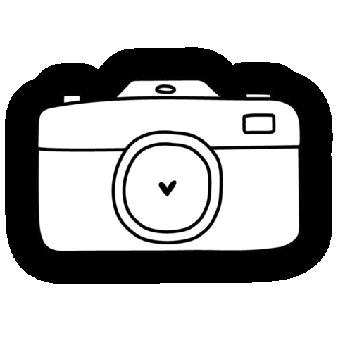 Foto Fotocamera Sticker by Zoedt.NL