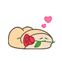 For You Love Sticker by Tasty Toastys