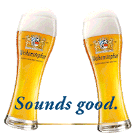 Beer Cheers Sticker by Bayerische Staatsbrauerei Weihenstephan