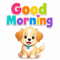 Good Morning Dog GIF