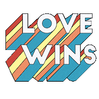 kohls love rainbow pride lovewins Sticker