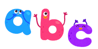 Happy Text Sticker by Jiligaga