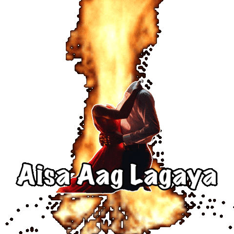 Sad On Fire Sticker by Global Tara Entertainment