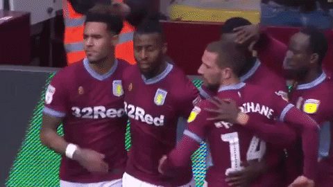 football celebrate GIF by Aston Villa FC