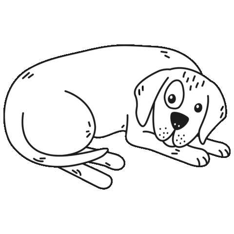 Dog Hund Sticker by STRAYZ