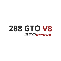 Supercar V8 Sticker by Emanuela Petrelli