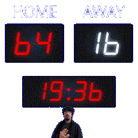 16 Away Sticker