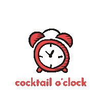 cocktail time Sticker by Shakeandstiruk