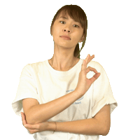 Girl Ok Sticker