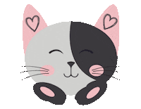 Cat Love Sticker