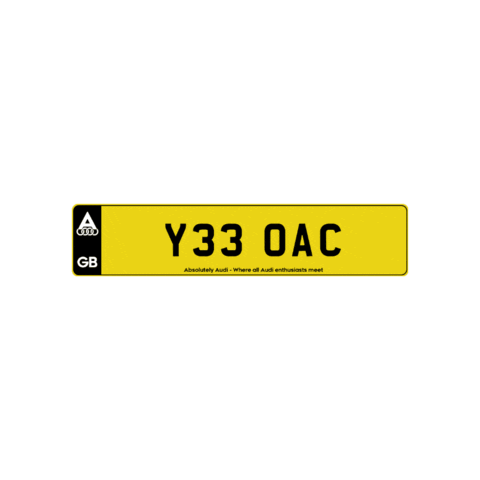 Y33Oac Sticker by Absolutely Audi