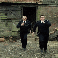 Simon Pegg Escape GIF by Working Title