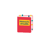 Emilife Dizionario Sticker by utravel