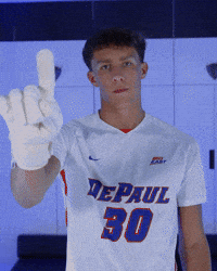 Mens Soccer GIF by DePaul Athletics