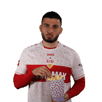 Deniz Undav Popcorn Sticker by VfB Stuttgart