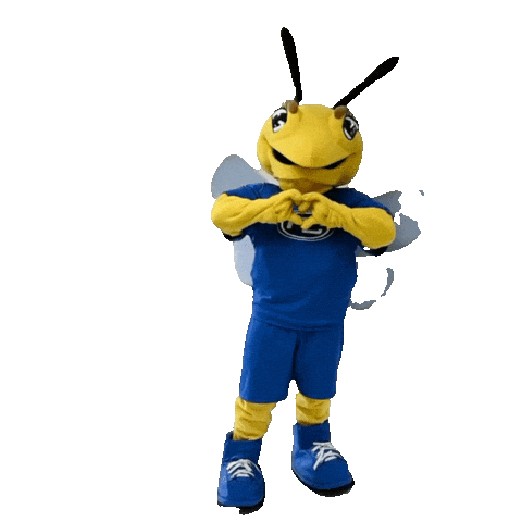 Buzzy Sticker by Fullerton College
