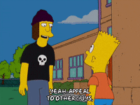 speaking bart simpson GIF