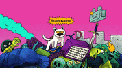 Mortal Kombat Cat GIF by Percolate Galactic