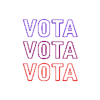 Vote Vota Sticker by Telemundo