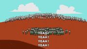walking running GIF by South Park 