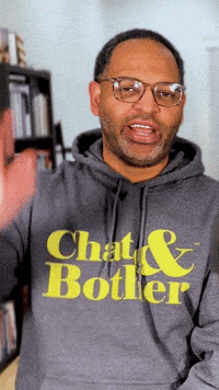 Excuse Me Hello GIF by Chat & Bother Podcast