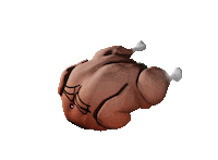 3D Eating Sticker by wyattbertz